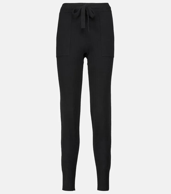 Ardent wool and cashmere knit sweatpants