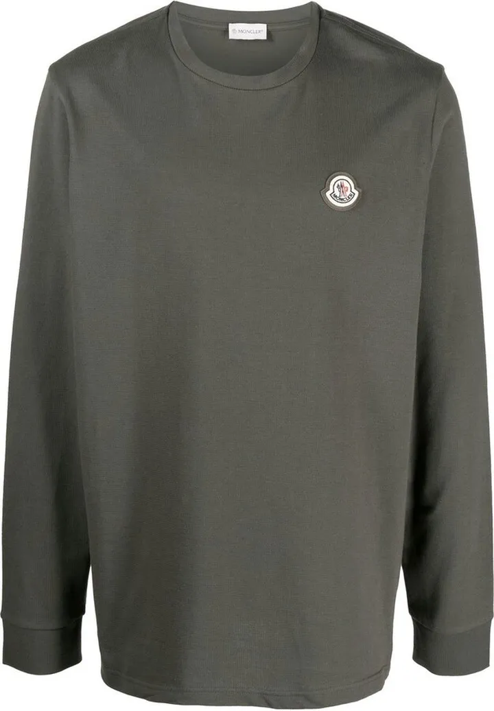 logo-patch long-sleeve T-shirt