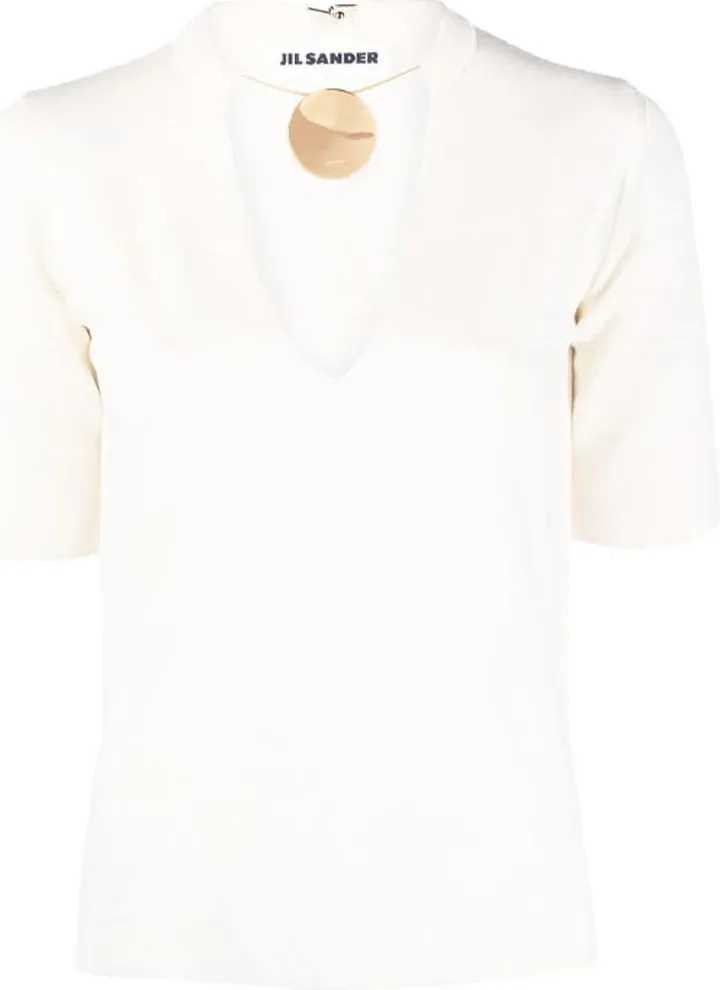 V-Neck Wool Sweater