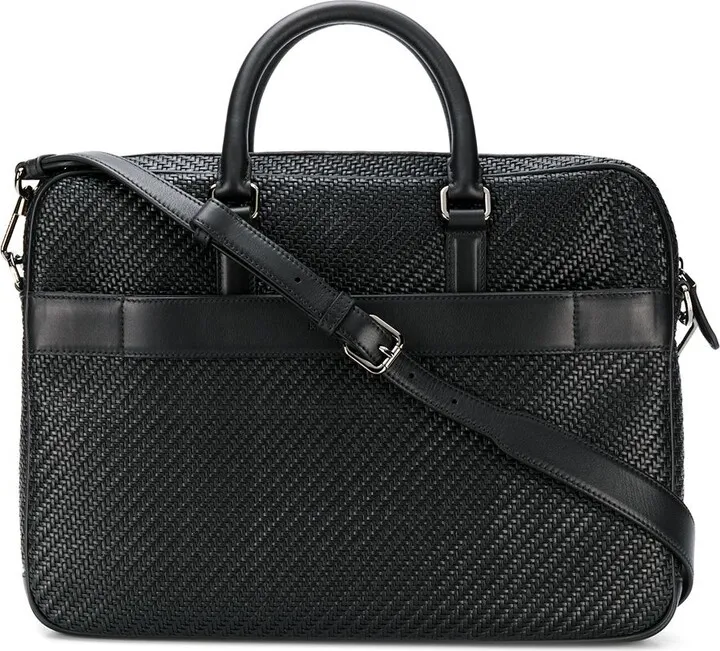 Woven Briefcase