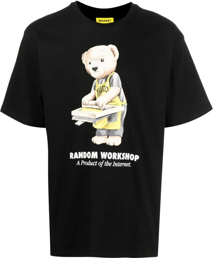 graphic-print cotton T-shirt
