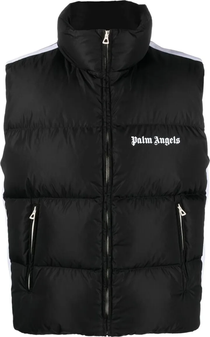 Logo-Printed Padded Gilet