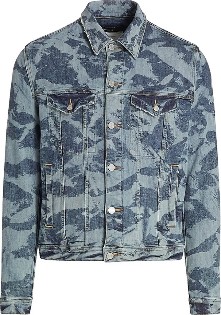 Wrinkled Denim Jacket