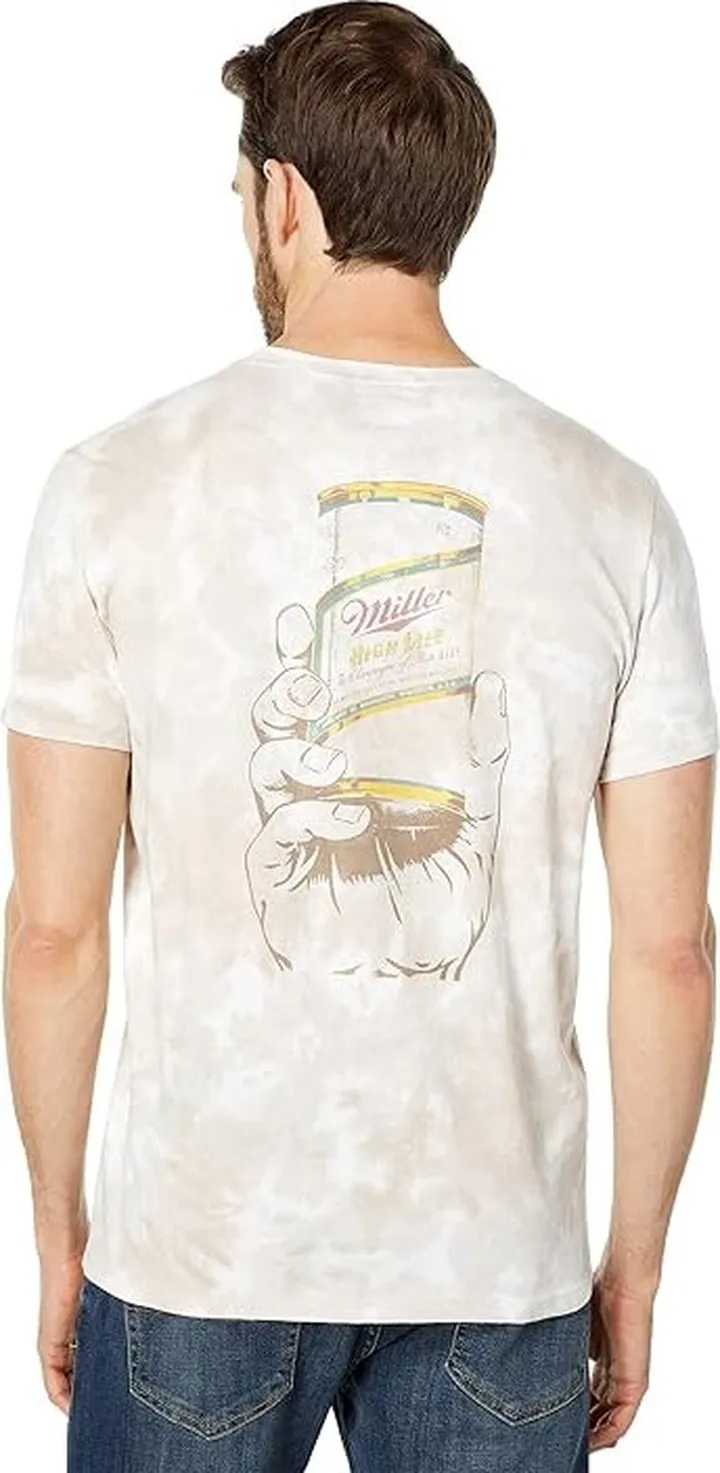 Lucky Brand Miller High Life Graphic Tee (Multi) Men's Clothing