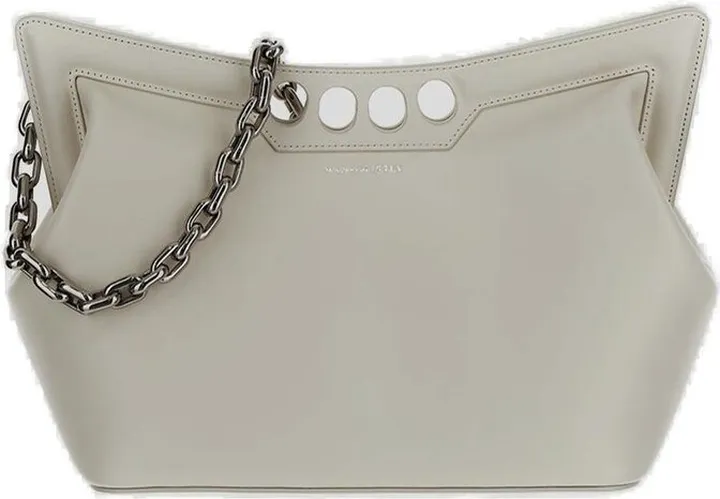 Alexander McQueen The Peak Curved Tote Bag