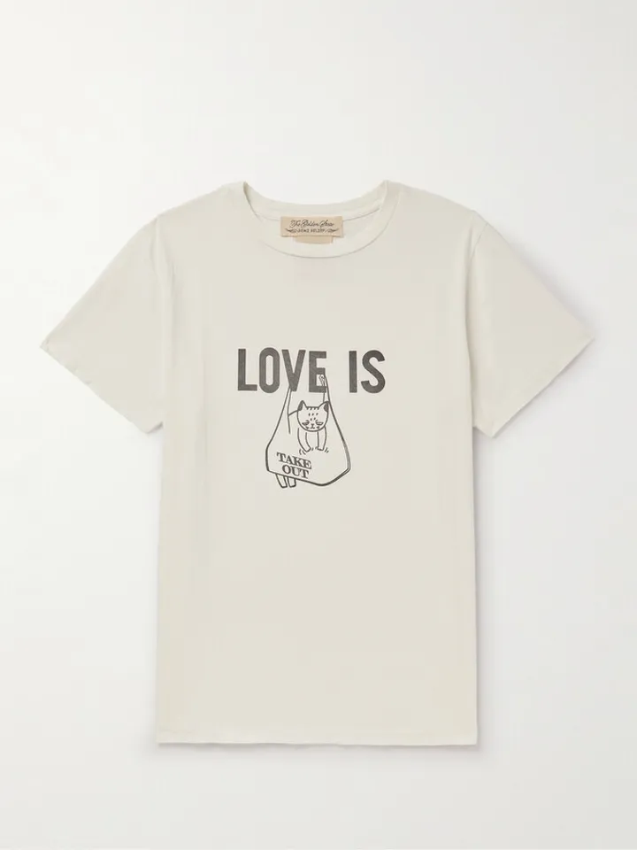 Printed Cotton-Jersey T-Shirt