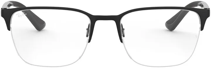 54mm Semi Rimless Square Optical Glasses