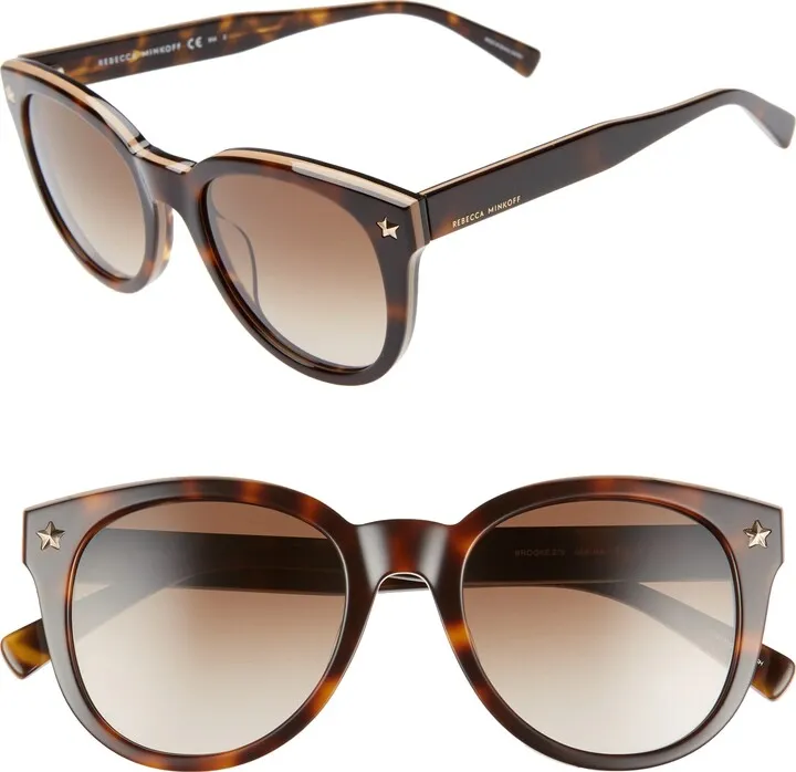 Brooke 2 51mm Gradient Round Sunglasses
