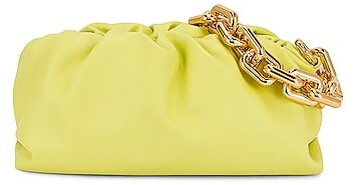 Bottega Veneta The Pouch Chain Bag in Green