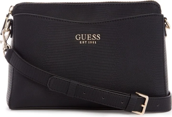 Guess Lyndi Small Triple Compartment Girlfriend Crossbody