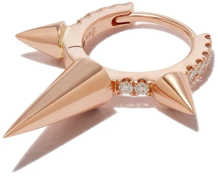 Triple Long Spike earring