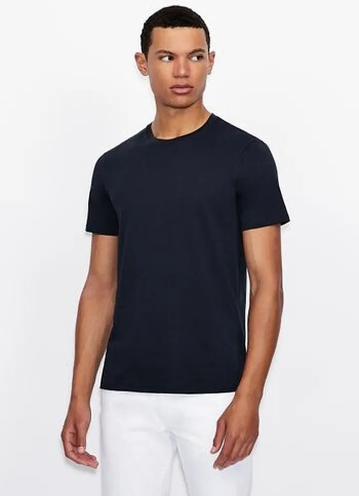 Slim fit short sleeve pima cotton t-shirt