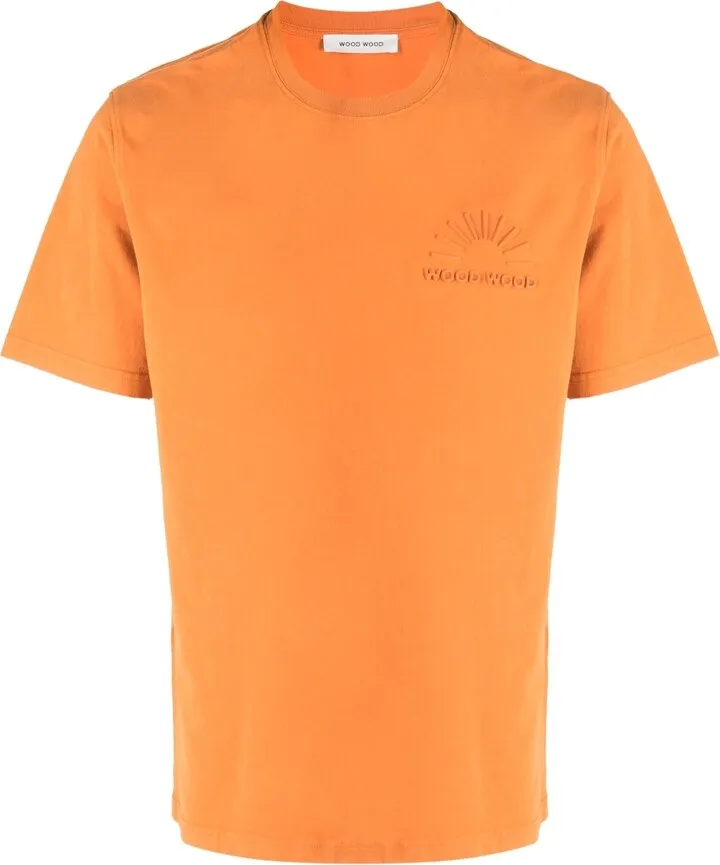 embossed logo T-shirt