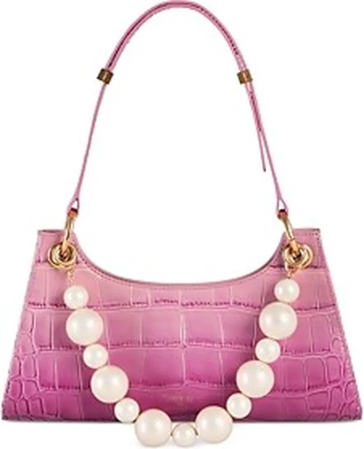 Apede Mid Froggy Leather Shoulder Bag