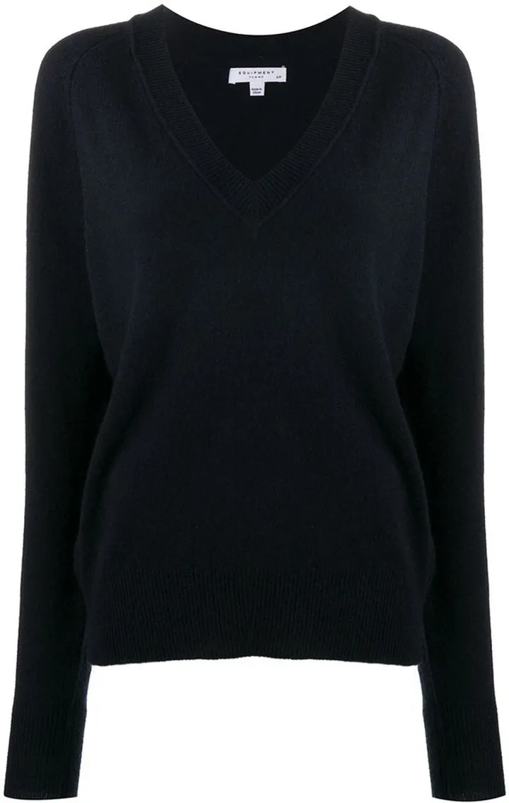 Madalene V-neck cashmere jumper