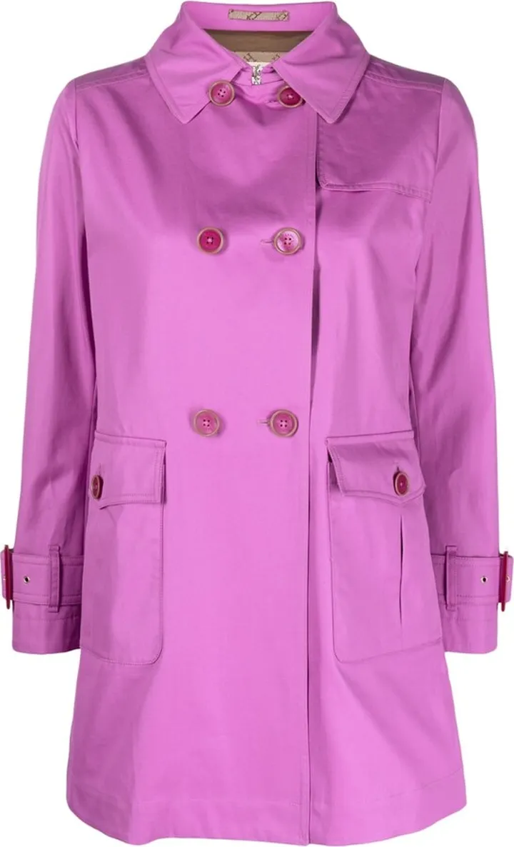 Double-Breasted Trench Coat