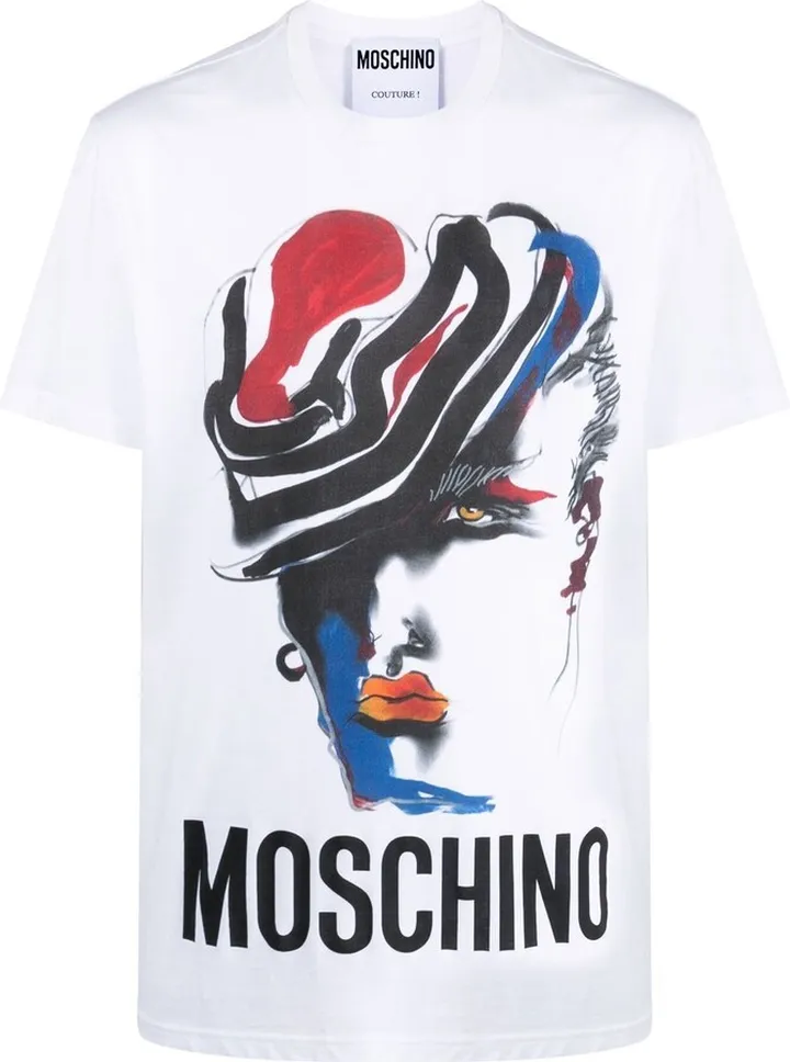 logo illustration-print T-shirt