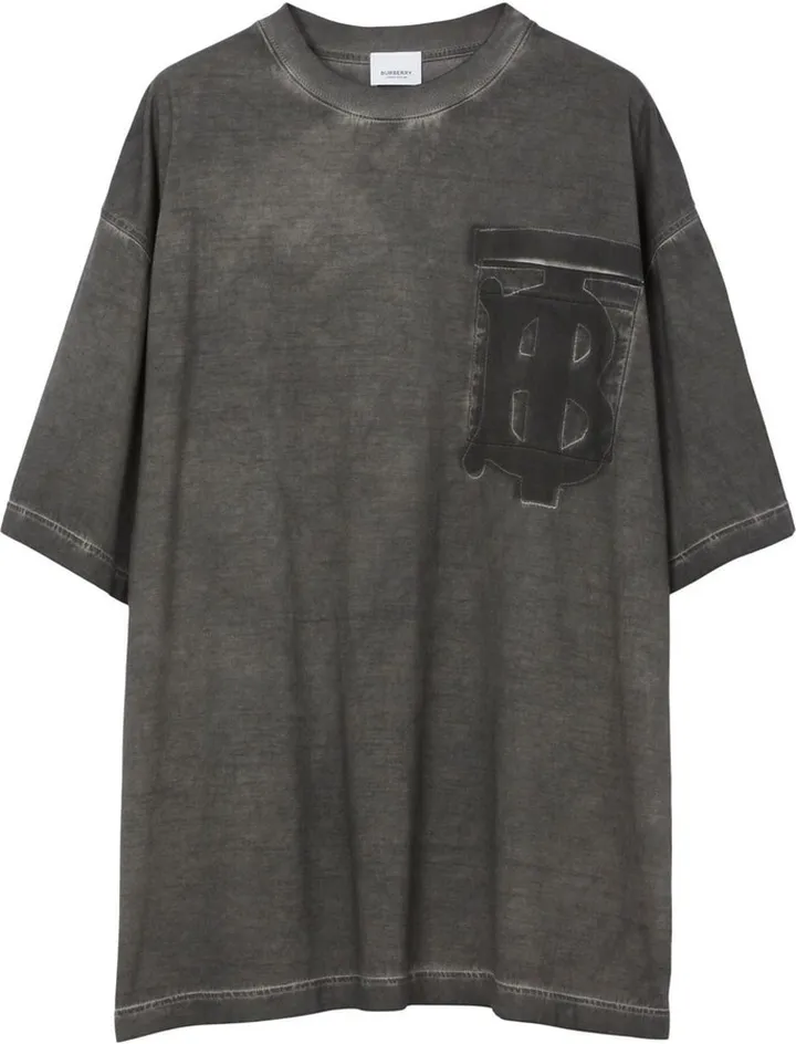 Monogram Motif Oversized T-shirt