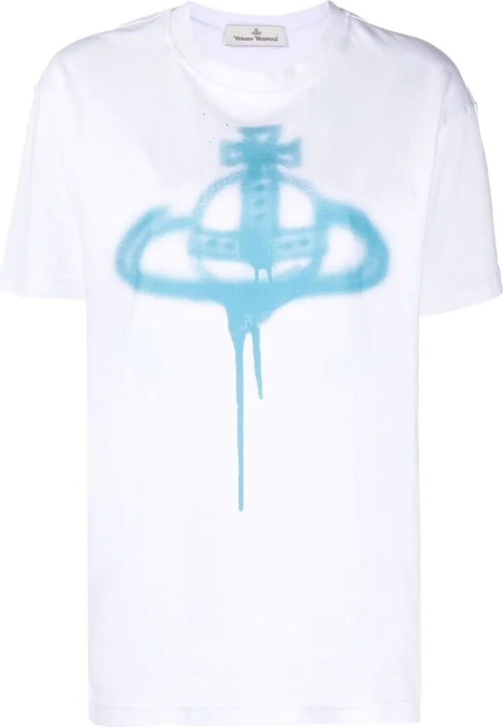 Orb Spray-Print T-Shirt