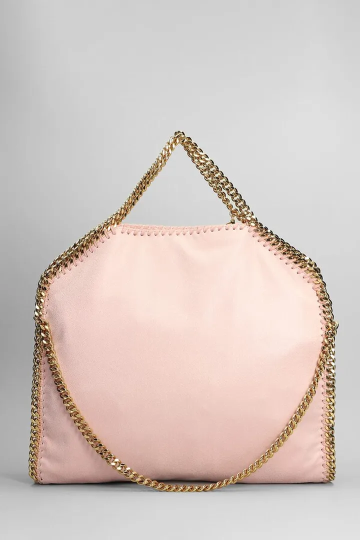 Falabella Tote In Rose-pink Polyester