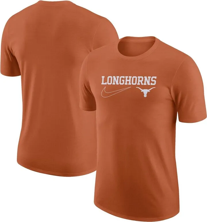 Men's Nike Texas Orange Texas Longhorns Swoosh Max90 T-shirt