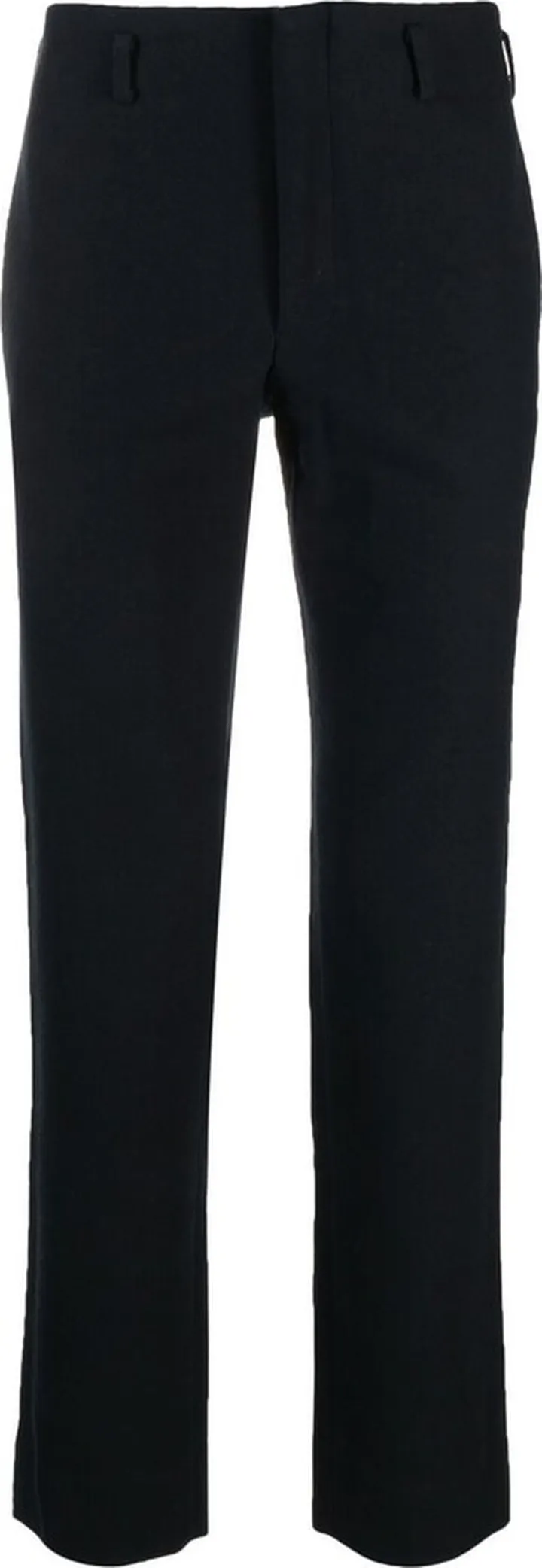 Mid-Rise Slim-Cut Trousers