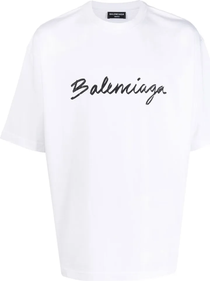 logo-print cotton T-shirt