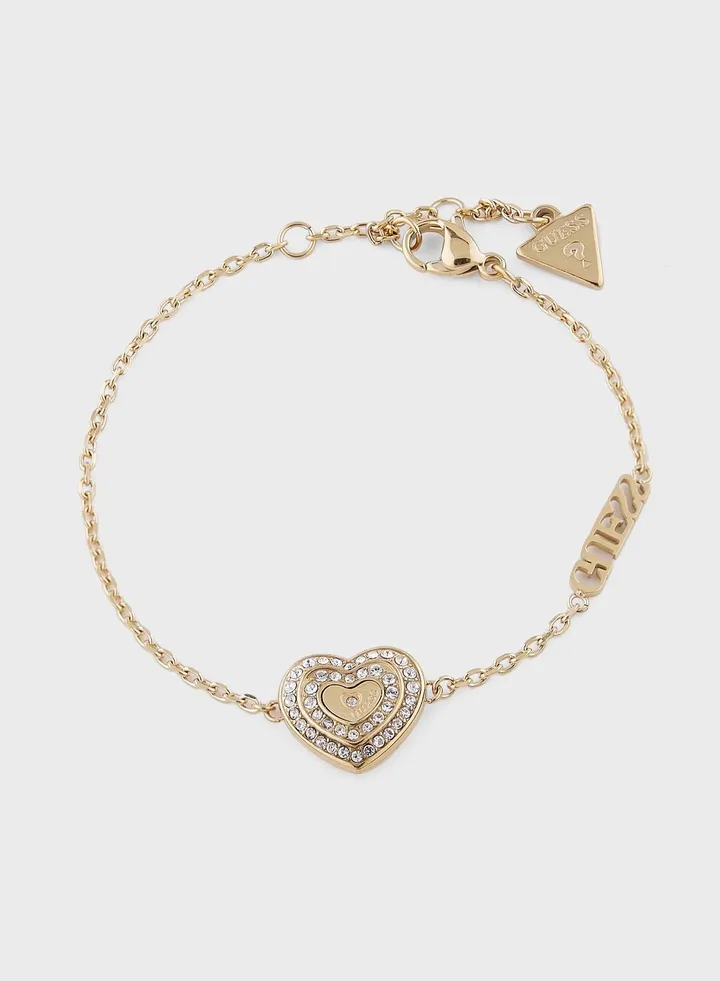 Round Detailed Chain Bracelet