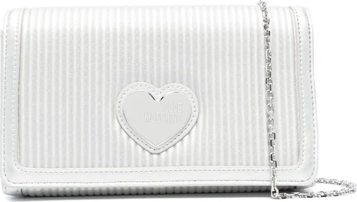 Heart-Motif Crossbody Bag