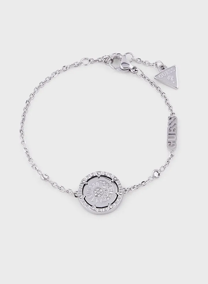 Round Detailed Chain Bracelet