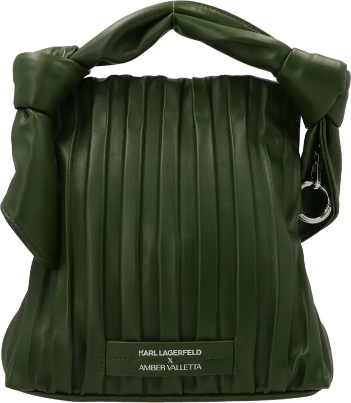 Karl Lagerfeld X Amber Valletta Mini Pleated Folded Tote Bag