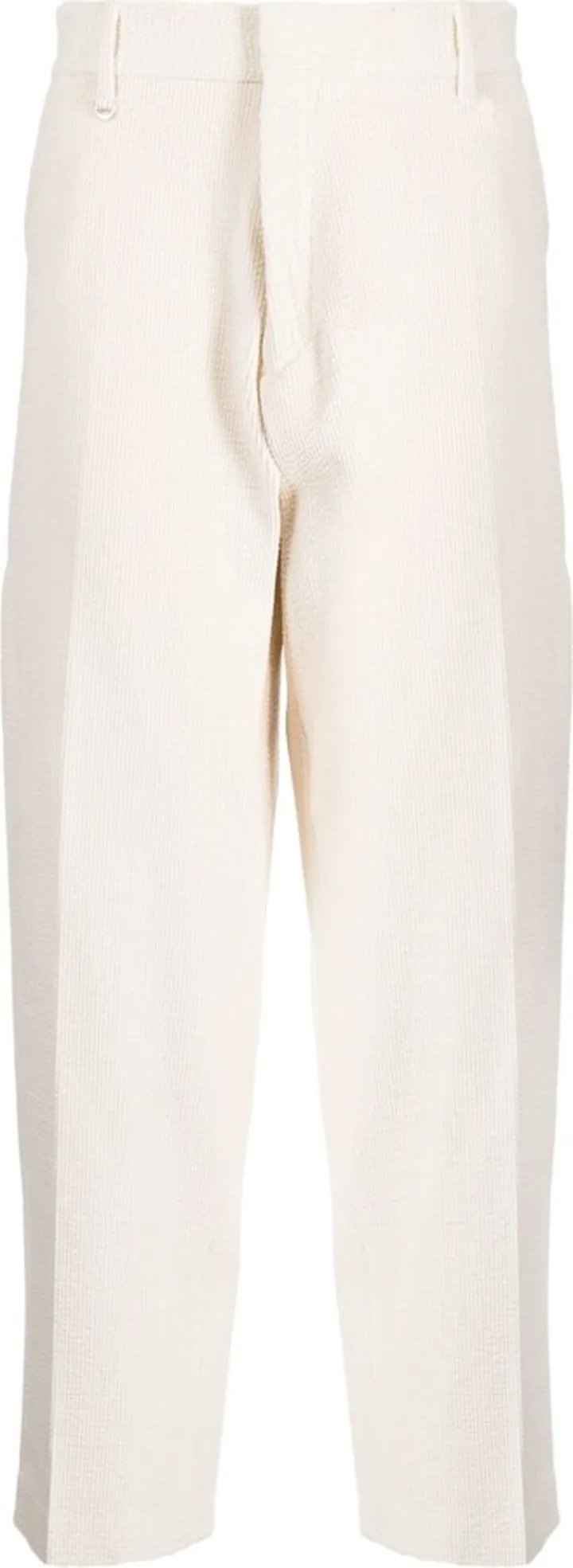 Corduroy Straight-Leg Trousers
