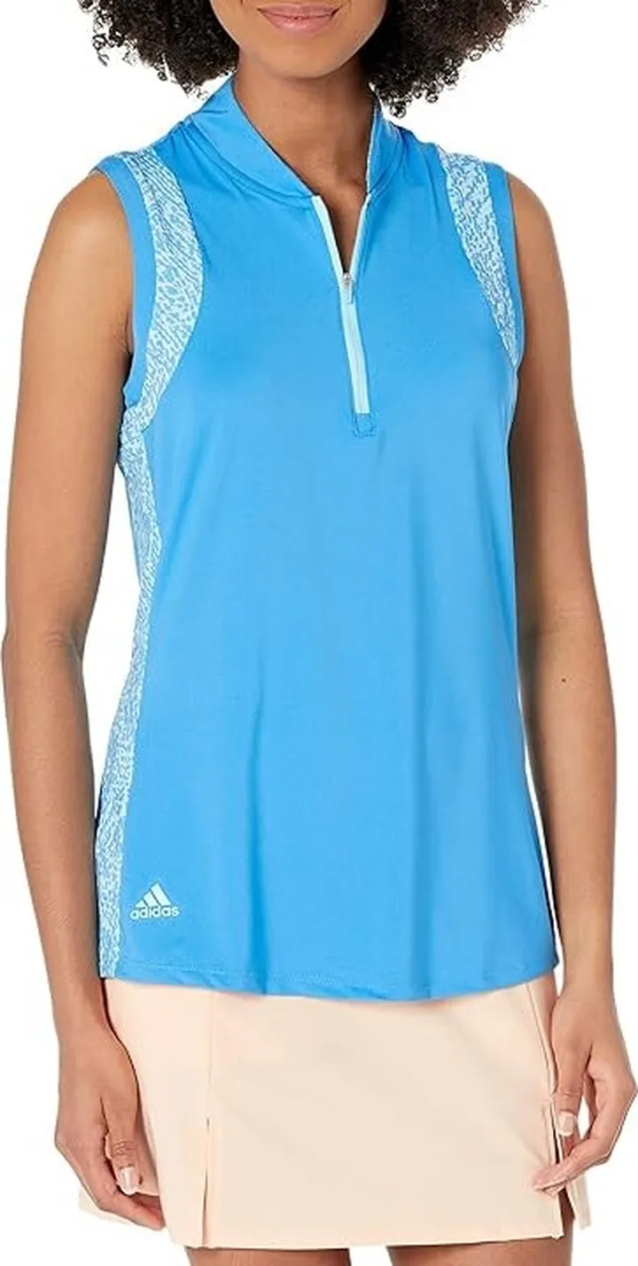 adidas Golf Ultimate365 Polo Shirt (Pulse Blue) Women's Clothing