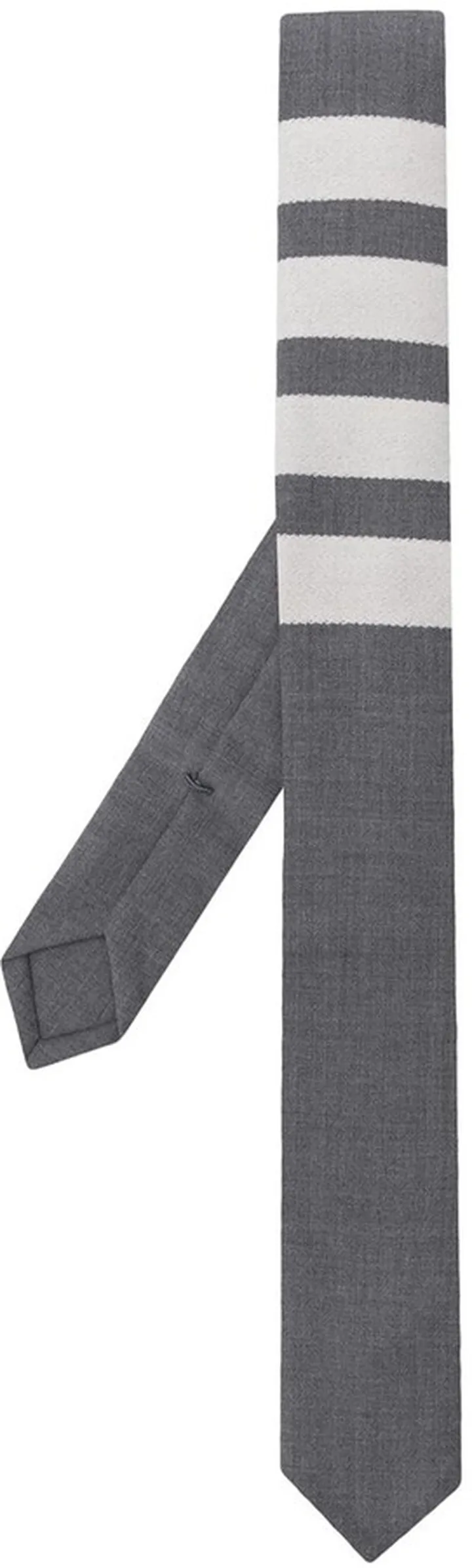 4-Bar Plain Weave Tie