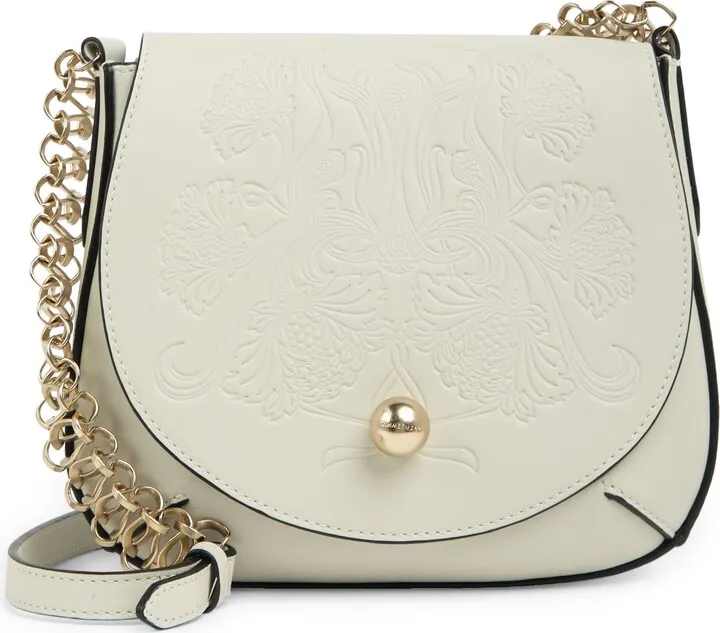 Stargazer Tooled Leather Crossbody Bag