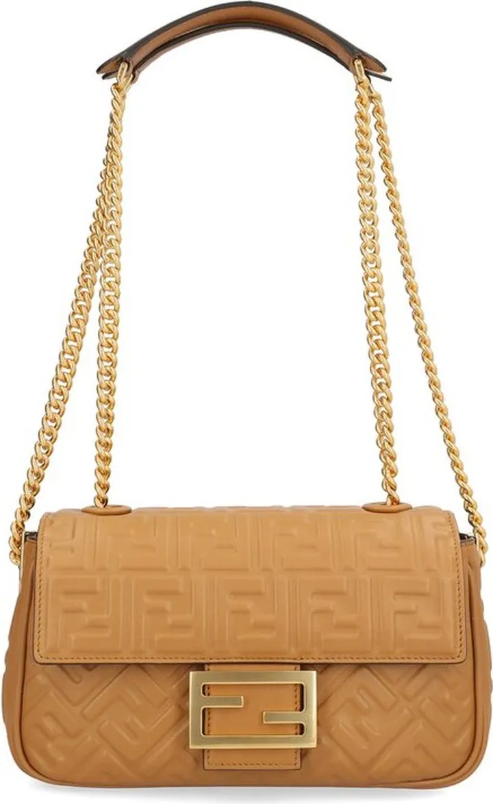 Fendi Baguette Chain Midi Shoulder Bag