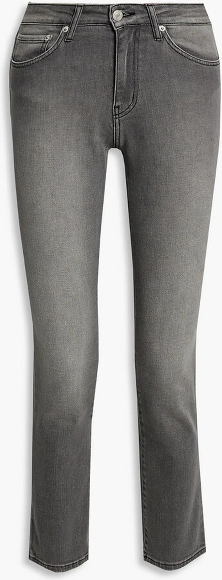 Bret cropped mid-rise skinny jeans