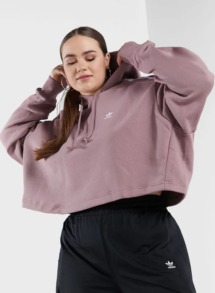 Trefoil Short Hoodie