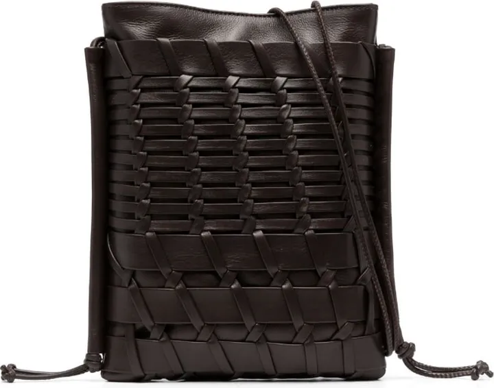 Trena interwoven crossbody bag
