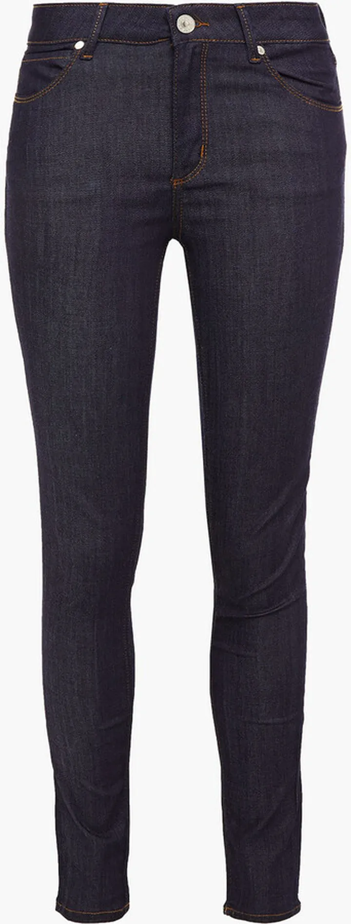 Mid-rise skinny jeans