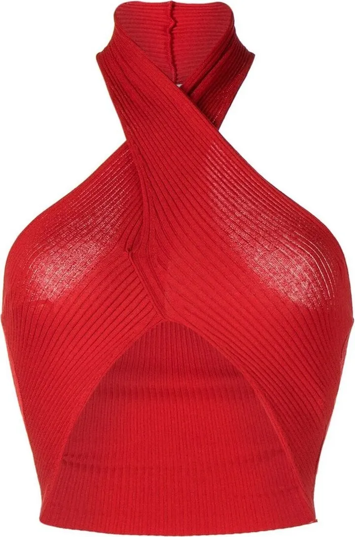 Cropped Halterneck Top