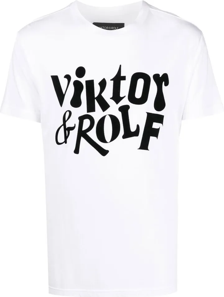 logo-print cotton T-shirt