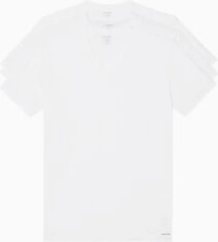 Cotton Stretch 3-Pack V-Neck T-Shirt
