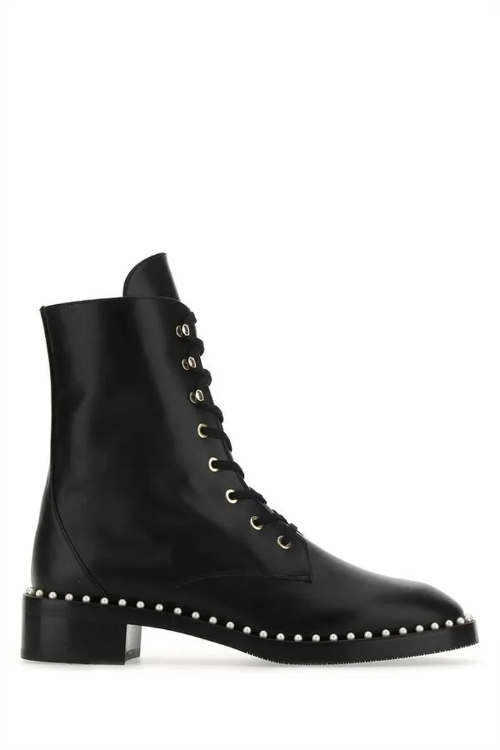 Stuart Weitzman Sondra Lace-Up Boots