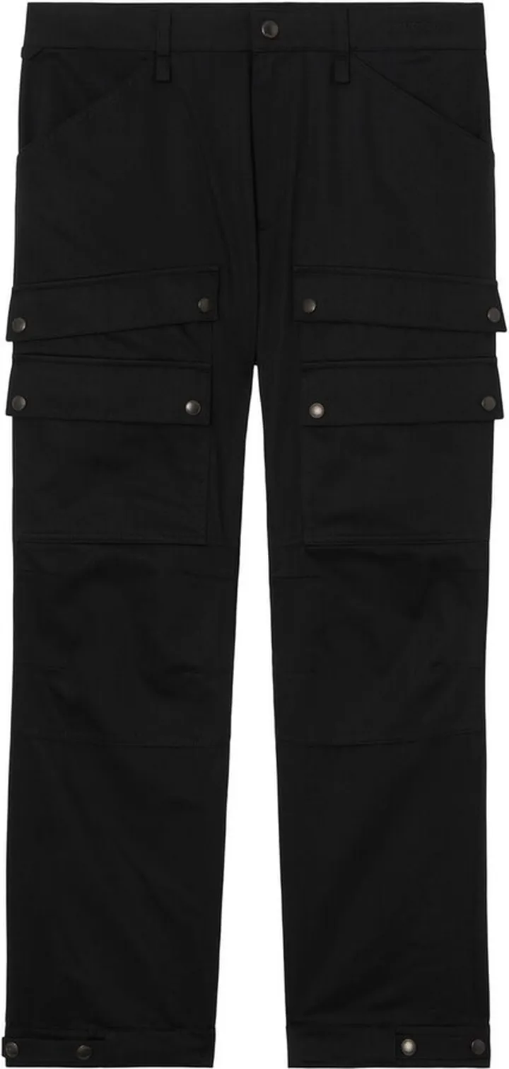 Straight-Leg Cargo Trousers