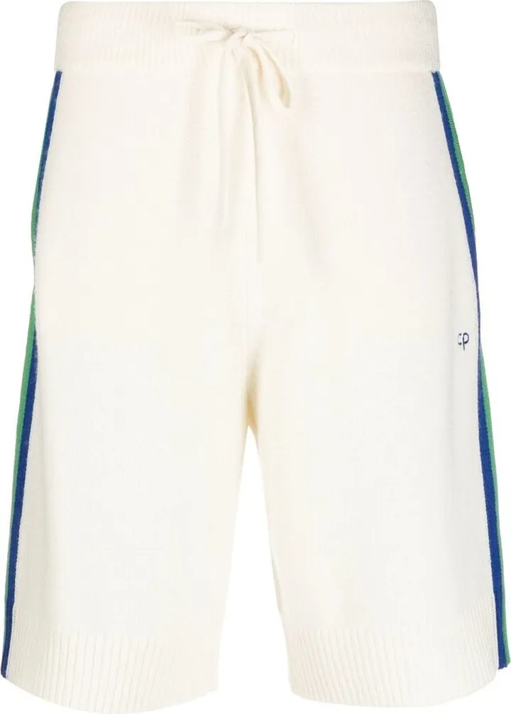 Side Stripe Knitted Shorts