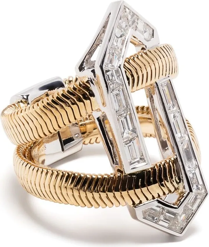 18kt Yellow Gold Diamond Ring