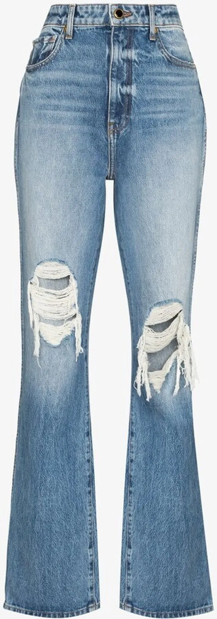 Danielle Distressed Straight Leg Jeans