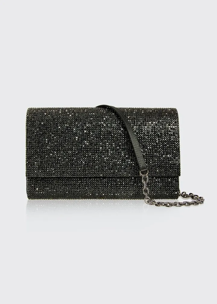 Fizzoni Full-Beaded Clutch Bag