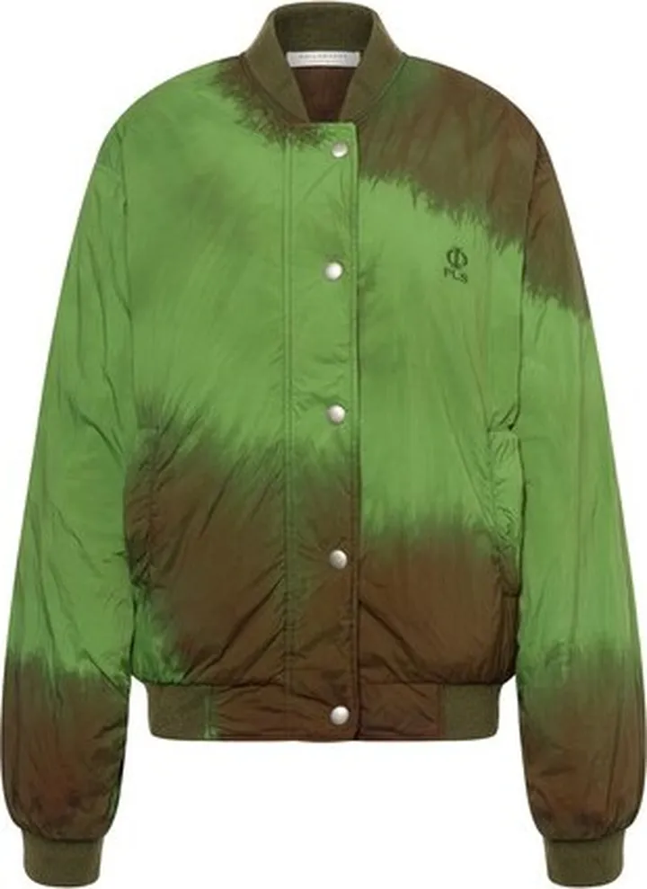 Tie Dye Nylon Bomber Jacket